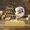 Happy Mother's Day Mother Personalized Plaque LED Night Light, Mother’s Day Gift for Mom, Mama, Parents, Mother, Grandmother - LP007PS02