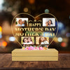 Happy Mother's Day Mother Personalized Plaque LED Night Light, Mother’s Day Gift for Mom, Mama, Parents, Mother, Grandmother - LP006PS02