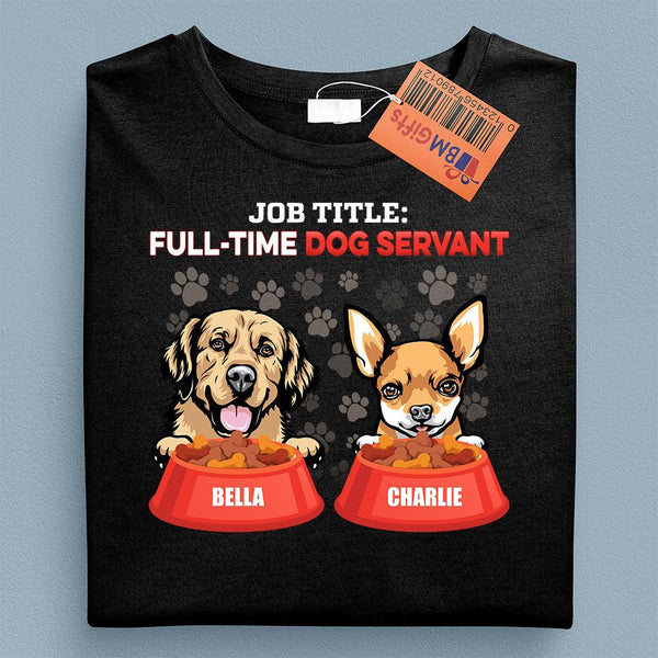 I'm A Full Time Dog Dad Dog Personalized Shirt