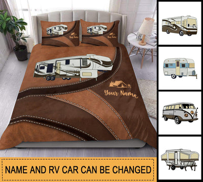 Camping Personalized Bedding Set, Personalized Gift for Camping Lovers - BD086PS04 - BMGifts