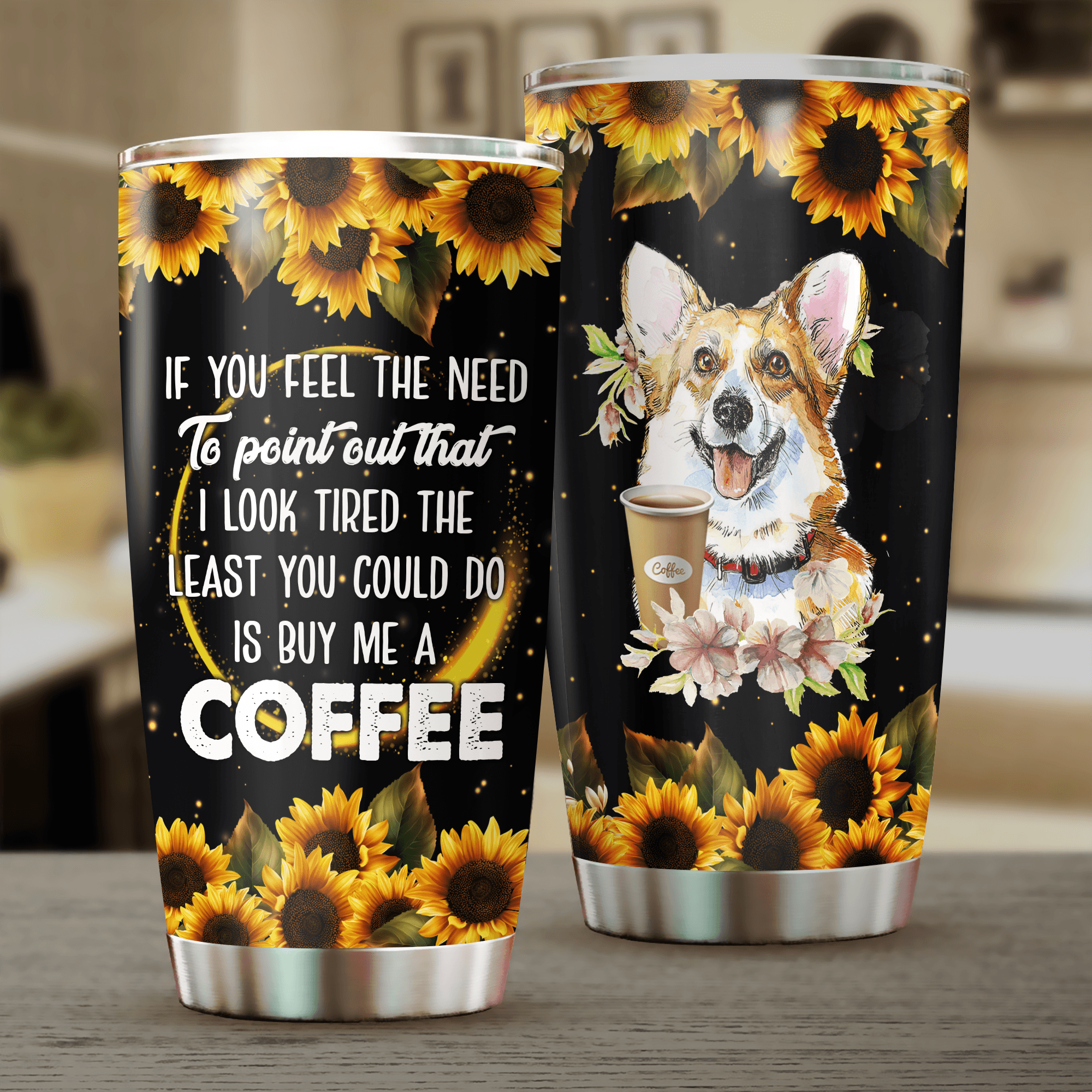 Corgi Tumbler, Gift for Corgi Lovers - TB178PA - BMGifts