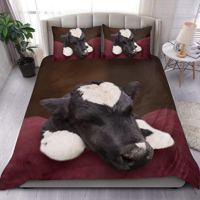 Cow Bedding Set, Gift for Farmers, Cow Lovers, Chicken Lovers - BD349PA - BMGifts