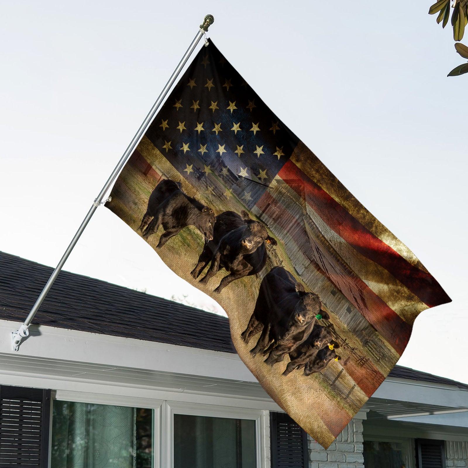 Cow Flag, Gift for Farmers, Cow Lovers, Chicken Lovers - GA020PA - BMGifts