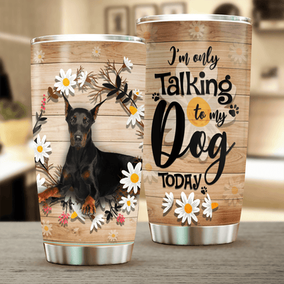 Doberman Tumbler, Gift for Doberman Lovers - TB183PA - BMGifts