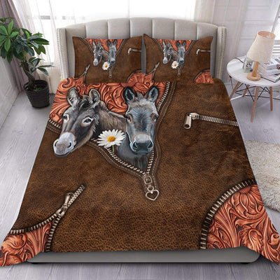 Donkey Bedding Set, Gift for Donkey Lovers - BD297PA - BMGifts