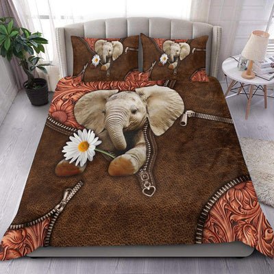 Elephant Bedding Set, Gift for Elephant Lovers - BD094PA - BMGifts