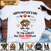 Gift For Mother Dog Personalized Shirt, Mother's Day Gift for Dog Lovers, Dog Dad, Dog Mom - TS322PS05 - BMGifts