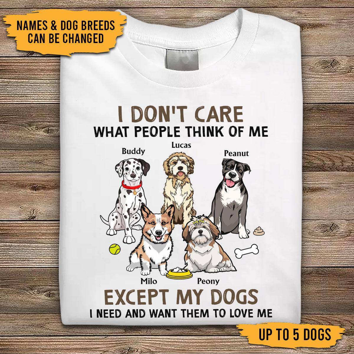 Dogs love fashion me shirt