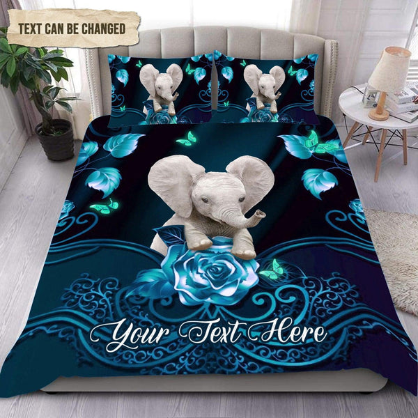 Elephant Duvet Cover Personalized store