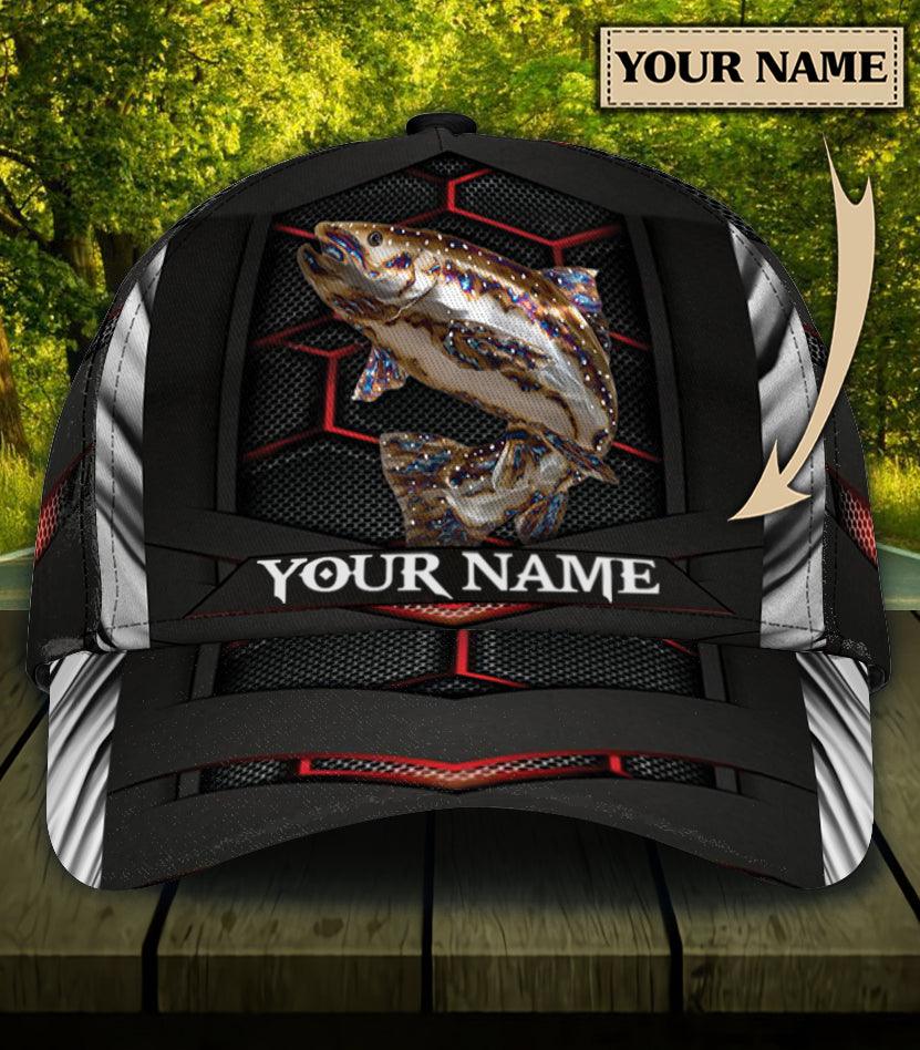 Personalized Fishing Classic Cap, Personalized Gift for Fishing Lovers - CP320PS