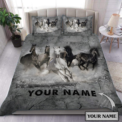 Personalized Horse Bedding Set, Personalized Gift for Horse Lovers - BD094PS06 - BMGifts