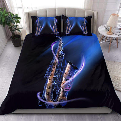 Saxophone Bedding Set, Gift for Music Lovers, Saxophone Lovers - BD079PA - BMGifts