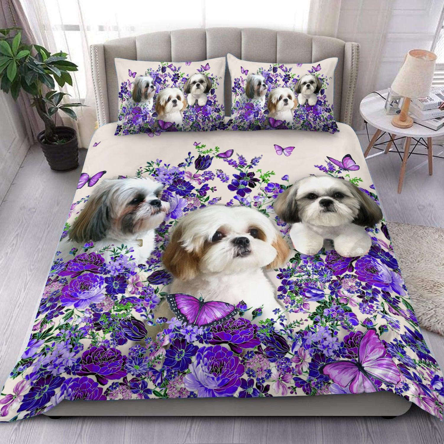 Shih shop tzu bedding