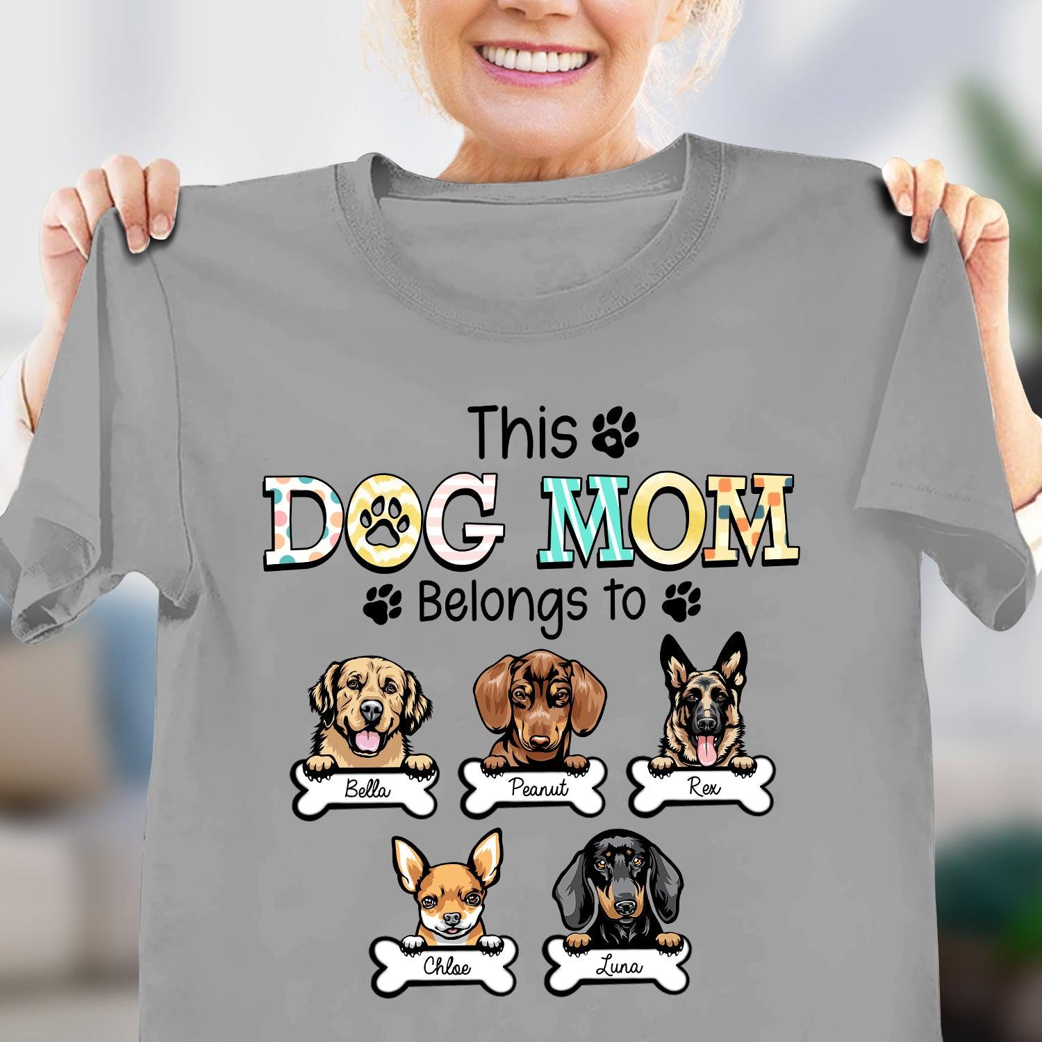 T shirt mother of clearance dogs