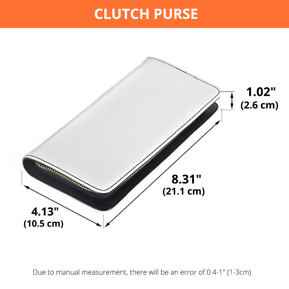 Personalized Giraffe Clutch Purse - PU024PS06