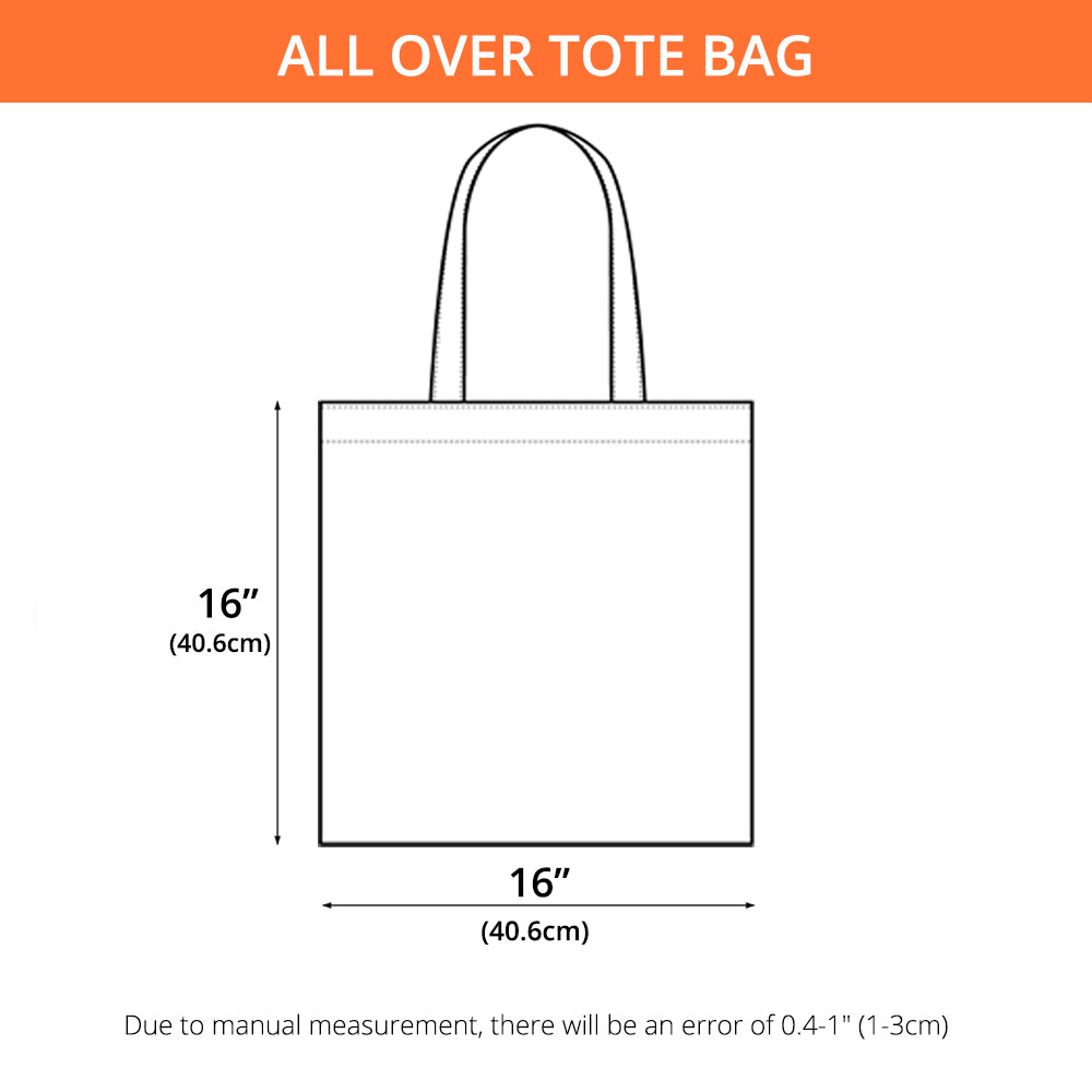 Customized All Over Tote Bag