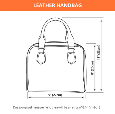 Personalized Fox Leather Handbag - LD010PS03