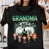 Grandma Of Little Monsters Grandma Personalized Shirt, Halloween Gift for Nana, Grandma, Grandmother, Grandparents - TSC72PS02