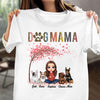 Dog Mama Dog Personalized Shirt, Mother's Day Gift for Dog Lovers, Dog Mom - TSB49PS01