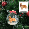 3D Acrylic Ball - Personalized Custom Shaped Acrylic Ornament, Christmas Gift for Couples, Husband, Wife, Parents, Lovers - BB001PU01 - BMGifts