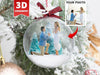 3D Acrylic Ball - Personalized Custom Shaped Acrylic Ornament, Christmas Gift for Couples, Husband, Wife, Parents, Lovers - BB001PU01 - BMGifts