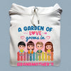 A Garden Of Love Grandma Personalized Shirt, Personalized Gift for Nana, Grandma, Grandmother, Grandparents - TSB56PS02 - BMGifts