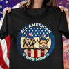 All American Dog Personalized Shirt, US Independence Day Gift for Dog Lovers, Dog Dad, Dog Mom - TS065PS14 - BMGifts