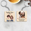 Being Perfect Couple Together Couple Personalized Acrylic Keychain, Personalized Gift for Couples, Husband, Wife, Parents, Lovers - AK002PS01 - BMGifts