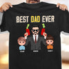 Best Dad Ever Father Personalized Shirt, Father’s Day Gift for Dad, Papa, Parents, Father, Grandfather - TSA93PS02 - BMGifts