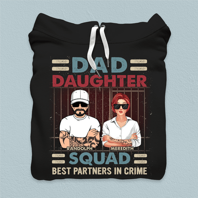 Best Partners In Crime Personalized Shirt, Father's Day Gift for Dad, Papa, Parents, Father, Grandfather - TS950PS01 - BMGifts