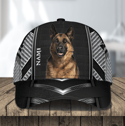 Black Color Dog Personalized Classic Cap, Father’s Day Gift for Dog Lovers, Dog Dad, Dog Mom - CP128PS02 - BMGifts