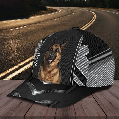 Black Color Dog Personalized Classic Cap, Father’s Day Gift for Dog Lovers, Dog Dad, Dog Mom - CP128PS02 - BMGifts