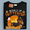 Buckle Up Buttercup Dog Personalized Shirt, Halloween Gift for Dog Lovers, Dog Dad, Dog Mom - TSB22PS01 - BMGifts