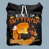 Buckle Up Buttercup Dog Personalized Shirt, Halloween Gift for Dog Lovers, Dog Dad, Dog Mom - TSB22PS01 - BMGifts