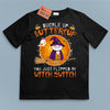 Buckle Up Buttercup You Jusst Flipped My Witch Switch Cat Personalized Shirt, Halloween Gift for Cat Lovers, Cat Mom, Cat Dad - TSC60PS02 - BMGifts