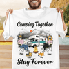 Camping Together Stay Forever Camping Personalized Shirt, Personalized Gift for Camping Lovers - TSB76PS02 - BMGifts