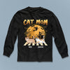 Cat Mom Cat Personalized T-shirt, Personalized Halloween Gift for Cat Lovers, Cat Dad, Cat Mom - TS068PS15 - BMGifts