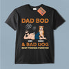 Dad Bod And Bad Dog Best Friends Forever Dog Personalized Shirt, Father’s Day Gift for Dog Lovers, Dog Dad, Dog Mom - TSA43PS02 - BMGifts