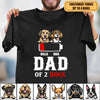 Dad Of Bailey Dog Personalized T-shirt, Personalized Father's Day Gift for Dog Lovers, Dog Dad - TS031PS15 - BMGifts