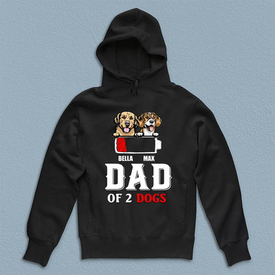 Dad Of Bailey Dog Personalized T-shirt, Personalized Father's Day Gift for Dog Lovers, Dog Dad - TS031PS15 - BMGifts