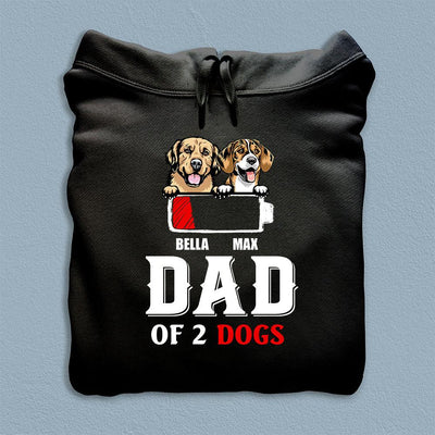 Dad Of Bailey Dog Personalized T-shirt, Personalized Father's Day Gift for Dog Lovers, Dog Dad - TS031PS15 - BMGifts