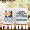 Dear Dad Father Personalized Mug, Father’s Day Gift for Dad, Papa, Parents, Father, Grandfather - MG136PS02 - BMGifts