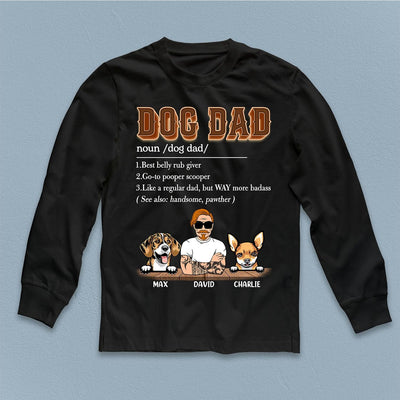 Dog Dad Dog Personalized Shirt, Father’s Day Gift for Dog Lovers, Dog Dad, Dog Mom - TSA22PS02 - BMGifts