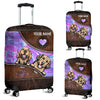 Dog Hologram Personalized Luggage Cover, Personalized Gift for Dog Lovers, Dog Dad, Dog Mom - LC021PS05 - BMGifts