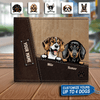 Dog Light Personalized Men's Wallet, Personalized Father's Day Gift for Dog Lovers, Dog Dad, Dog Mom - HM018PS05 - BMGifts