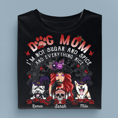 Dog Mom Dog Personalized Shirt, Halloween Gift for Dog Lovers, Dog Dad, Dog Mom - TSB83PS02 - BMGifts