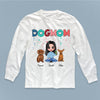 Dog Mom Dog Personalized Shirt, Personalized Gift for Dog Lovers, Dog Dad, Dog Mom - TSB58PS02 - BMGifts