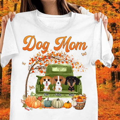 Dog Mom Dog Personalized Shirt, Personalized Gift for Dog Lovers, Dog Mom - TSA50PS01 - BMGifts