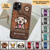 Dog Personalized Phone Case, Personalized Gift for Dog Lovers, Dog Dad, Dog Mom - PC033PS05 - BMGifts
