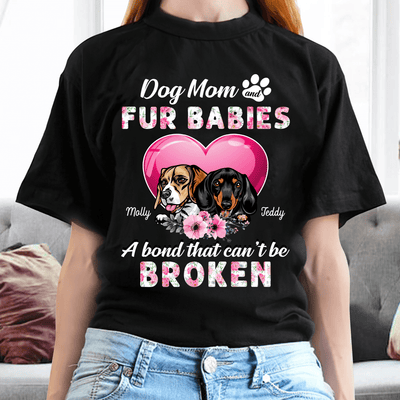 Dog Personalized T-shirt, Mother's Day Gift for Dog Lovers, Dog Dad, Dog Mom - TS343PS05 - BMGifts